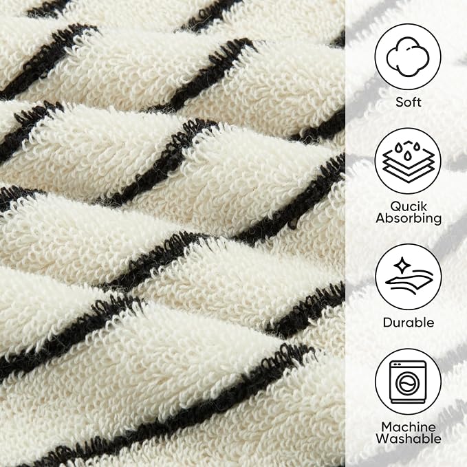 Striped Kitchen Towels for Family: Decorative Classic - Image 5