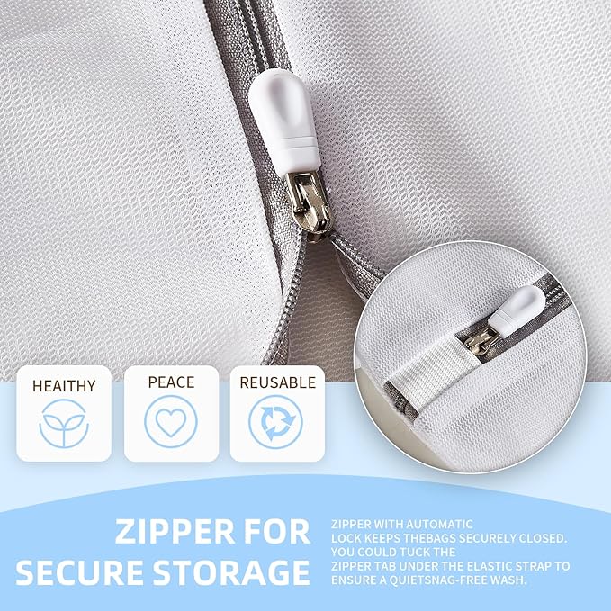 Mesh Laundry Bags, Mesh Wash Bags, Durable Mesh Structure - Image 3