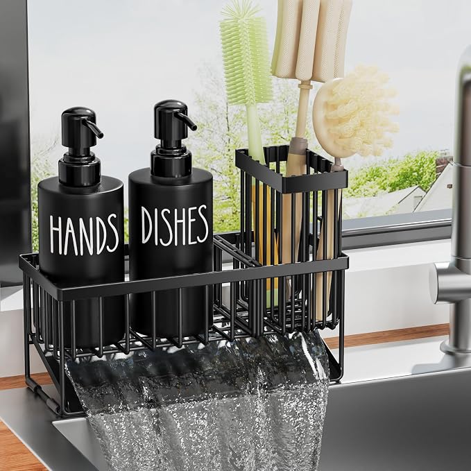 MASADI Kitchen Dish Soap Dispenser Set - Image 7
