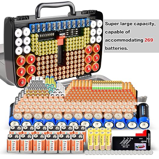 Battery Organizer Storage Case - Image 4