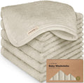 6-Pack Baby Washcloths, Soft Absorbent Washcloths by KeaBabies