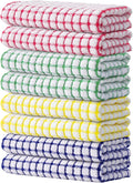 Kitinjoy Cotton 8 Pack Terry Kitchen Towels by Kitinjoy