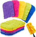 Zubebe 12 Pcs Reusable Duster Refills Fleece, Dark Color | Soft Polyester Fiber by Zubebe