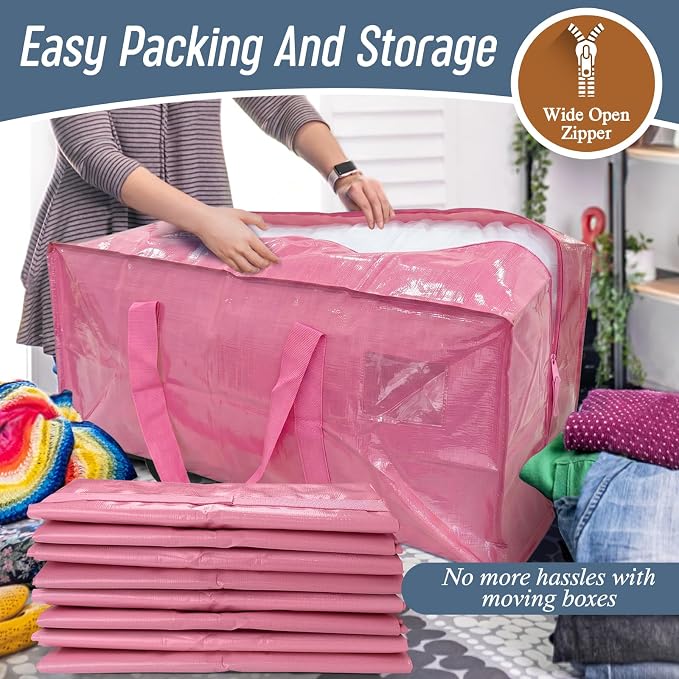 12 Pack Extra Heavy Duty Large Moving Bags - Image 5