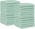 Amazon Basics Washcloth for Bathroom, 100% Cotton Extra Absorbent, Fast Drying by AmazonBasics