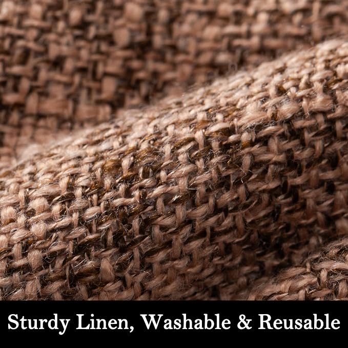 Sunolga Linen Door Draft Stopper, Removable Washable Cover, Blocks Hot and Cold - Image 4