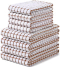 Homaxy Kitchen Towels and Dishcloths Set by Homaxy