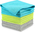 AIDEA Microfiber Cleaning Cloth-12PK, Microfiber Towels by AIDEAHOME