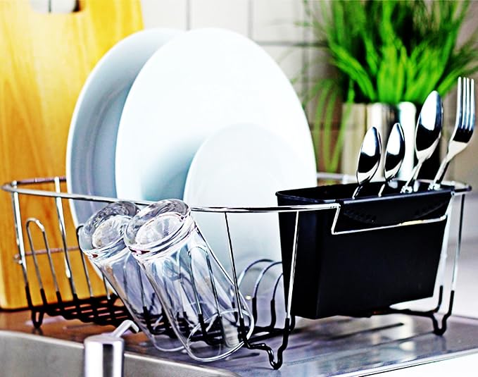 Neat-O Deluxe Chrome-Plated Steel Small Dish Drainers - Image 7