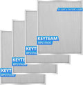 Stove Hood Vent Filter 11-3/4" x 14-1/4" BPS1FA30 - Compatible with NuTone Allure & Broan Range Hood Filter Replacement 99010299 - Fits QS1 QS2 30" Hoods(Aluminum Frame: 2-Pack)