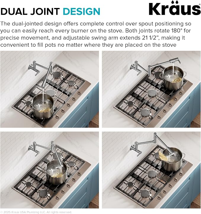 KRAUS Oletto Pot Filler Faucet - Image 7