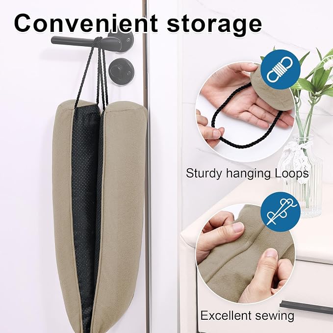 32 Inch Door Draft Stopper, Blocks Hot Cold Air - Image 8