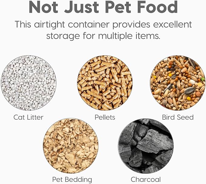 IRIS USA Dog Food Storage Container, Made in USA | BPA-Free, Airtight Seal - Image 10