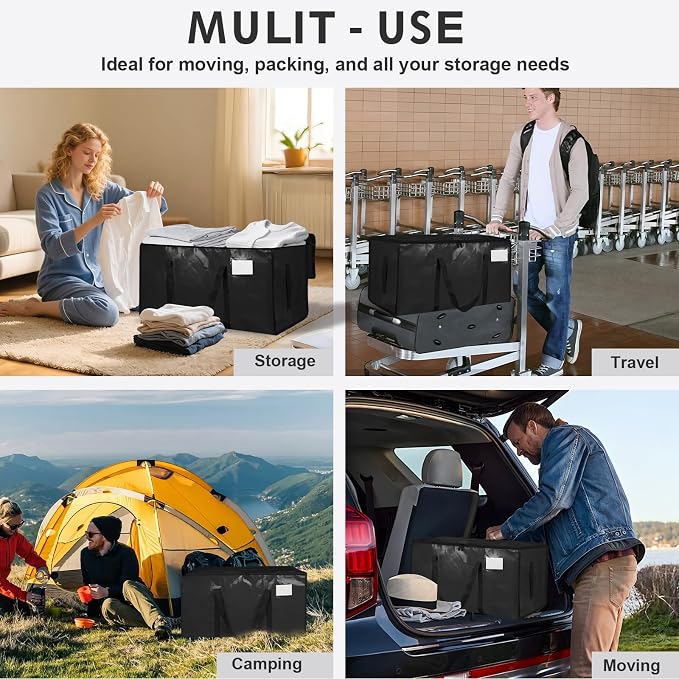8 Pack-Extra Large Heavy Duty Moving Bags - Image 7