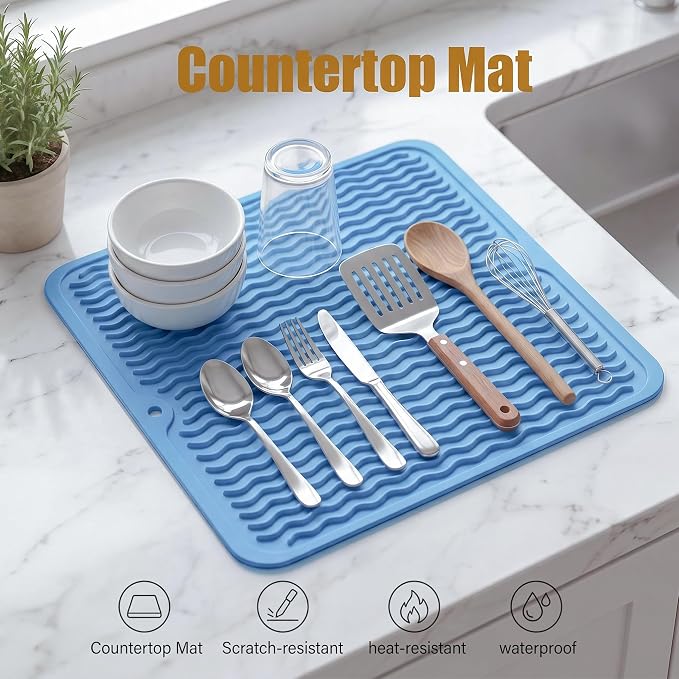 MicoYang Silicone Dish Drying Mat - Image 3