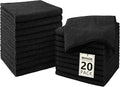 Washcloths 20 Pack Face Towels, Highly Soft Wash Cloths | Hand Towels, Fast by Unimade