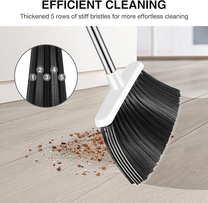 NACENA Broom and Dustpan Set - Image 6