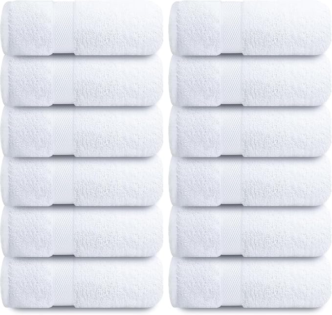 Infinitee Xclusives 100% Cotton Luxury Wash Cloths - Image 8