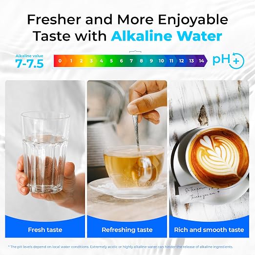 Waterdrop TSB-ALK 8 Layer Slightly Alkaline Under Sink Water Filter System | - Image 2