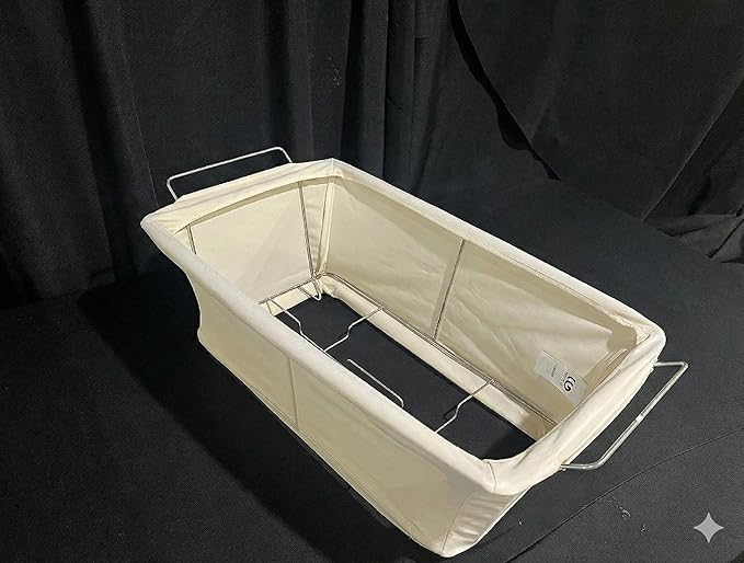 Chafer Wind Guard - 4 Pack Decorative Chafing Dish Wind Guard - Flame Retardant Sterno Rack Covers - Buffet Food Warmer Chafer Covers for Parties - Catering Supplies Buffet Display - Creamy White