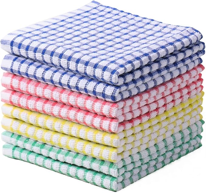 Oeleky Dish Cloths for Washing Dishes, Kitchen Dish Rags, Dish Towels by OELEKY