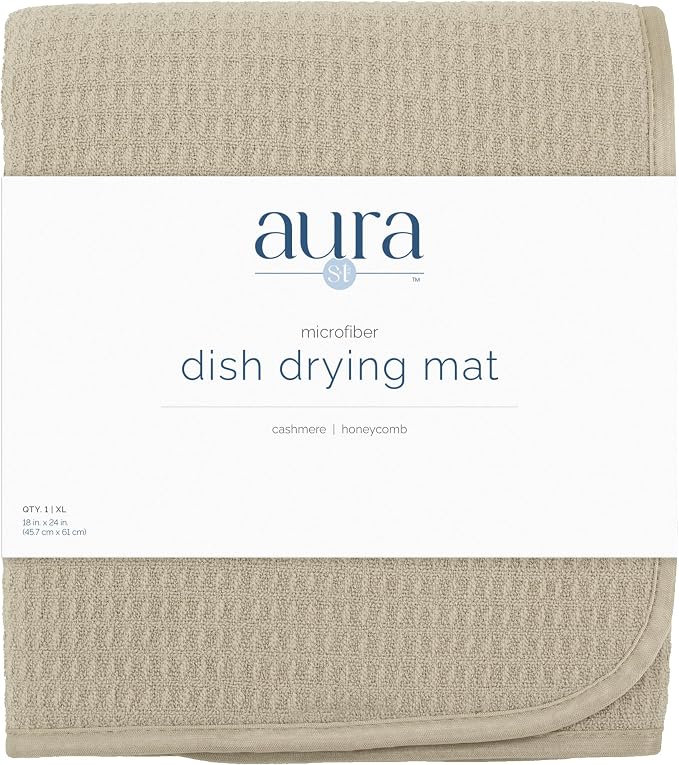 S&T INC. Dish Drying Mat, Extra Large Kitchen Counter Mat - Image 9