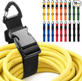 18 Pack Adjustable Extension Cord Holder Straps, Heavy Duty Triangle Clips by Wowangce