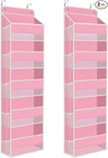 2 Pcs Over The Door Organizer Large Capacity Hanging Storage Room Organizer by SpaceHacks