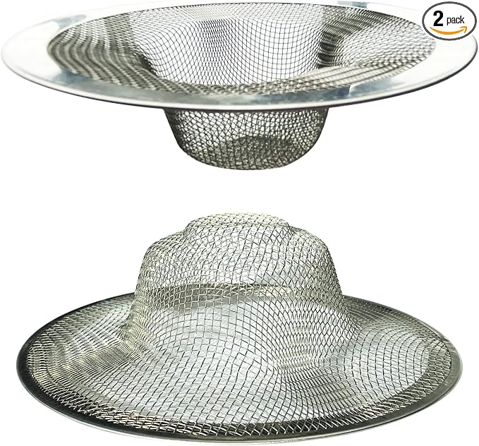 Kitchen Sink Drain Strainer, Large Food Catcher by GXONEHomeKitchen