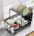 Runnatal 2-Tier Dish Drying Rack, Large Dish Drainers by Runnatal