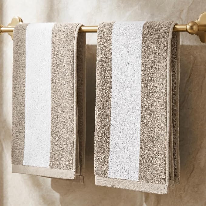 Decorative Hand Towels Set of 2 by KIBAGA