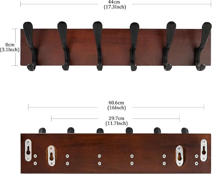 SKOLOO Coat Rack Wall Mount - Image 2