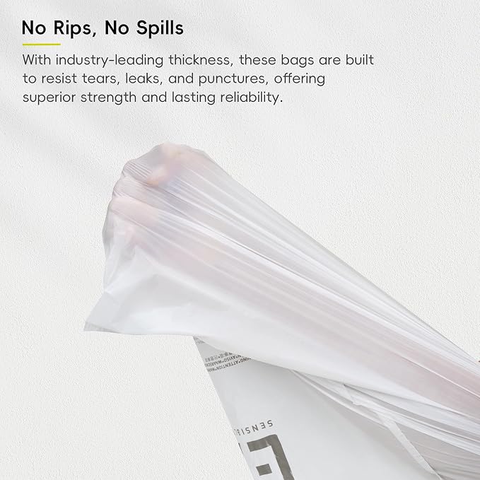 EKO 9.3 Gallon / 30–35 Liter Drawstring Trash Bags, Extra-Strong Leak-Resistant - Image 8