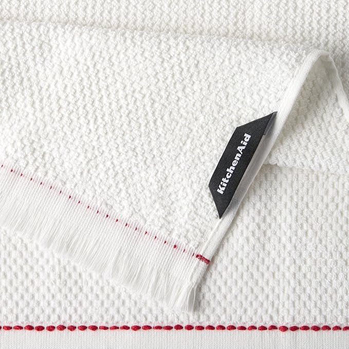 KitchenAid Gourmet Series Gridlines Kitchen Towels 3-Pack Set, 100% Cotton - Image 4