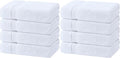 Wealuxe White Bath Towels Set of 4 — 27 x 54 Inch, 100% Ring Spun Cotton 650GSM by WhiteClassic