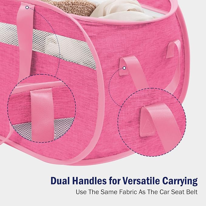 Collapsible Tear Proof Laundry Baskets - Image 6