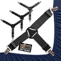 GORILLA GRIP Patented Bed Sheet Holders, Adjustable Elastic Fasteners by Unknown