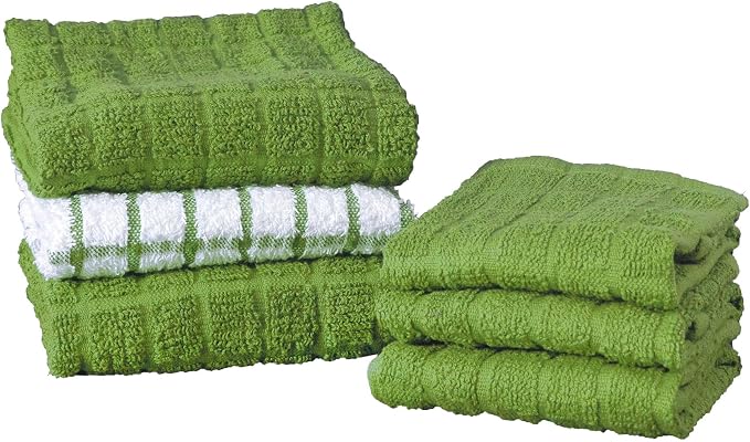 Ritz Premium Kitchen Towel and Dish Cloth Value Set: Highly Absorbent, Super by RITZ