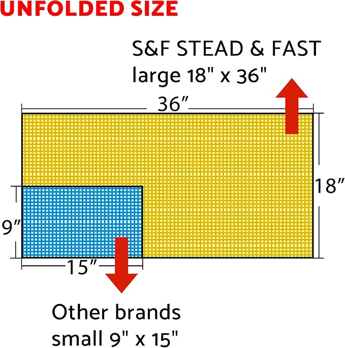 S&F STEAD & FAST Tack Cloths, 30 Pack, - Image 3