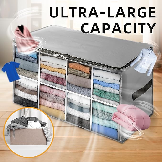 TAILI 10 Pack Silver XXL Moving Bags, Storage Bags - Image 9