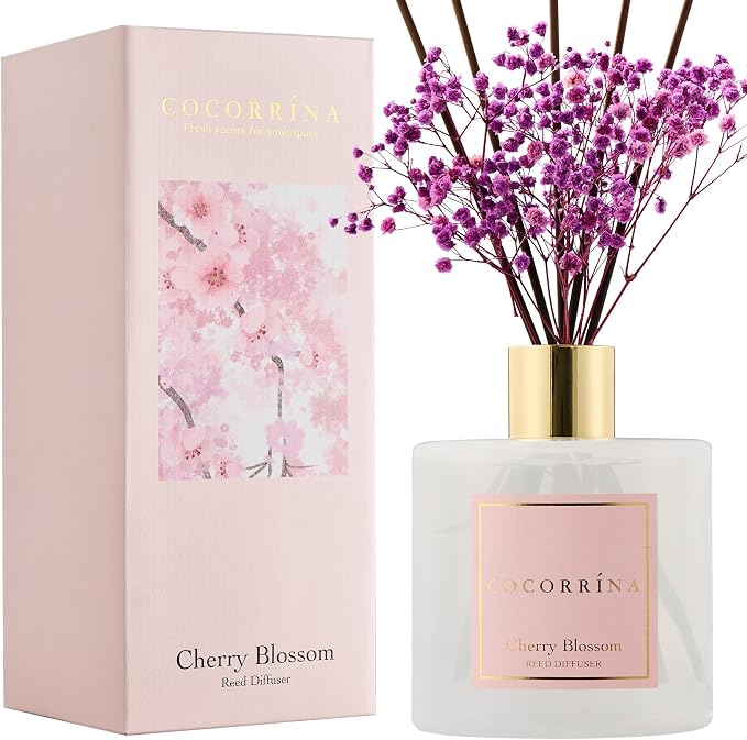 Reed Diffuser - Cherry Blossom 17 Fl.oz Reed Diffuser - Image 2