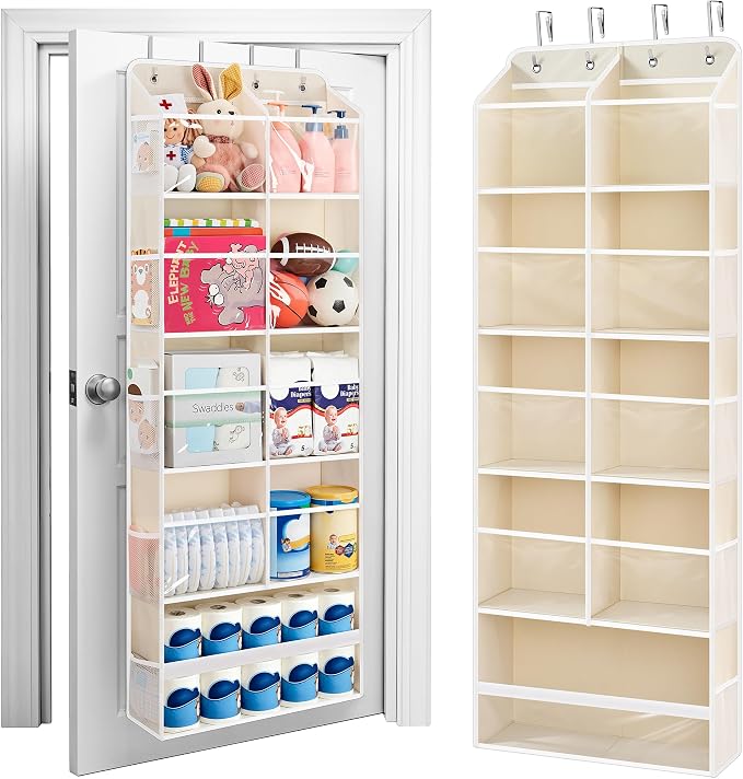 JARLINK Over the Door Organizer, Extra Large Storage by JARLINK