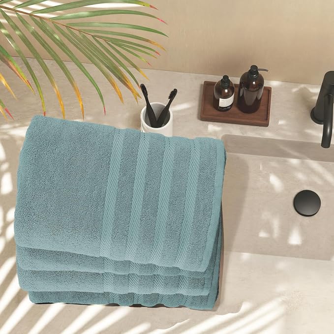 Hearth & Harbor Bath Towels for Bathroom - Image 3