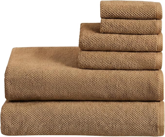 Great Bay Home 100% Cotton 6 Piece Bath Sheet Set by GreatBayHome
