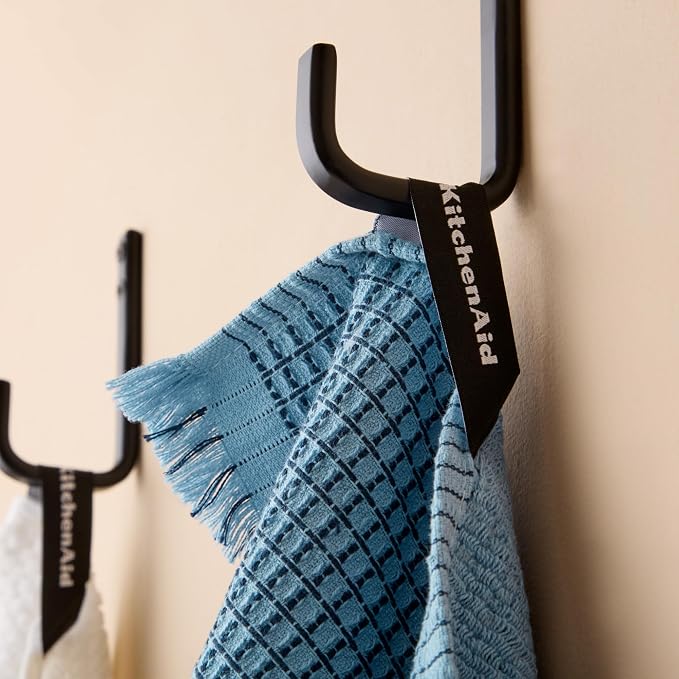 KitchenAid Gourmet Series Gridlines Kitchen Towels 3-Pack Set, 100% Cotton - Image 3