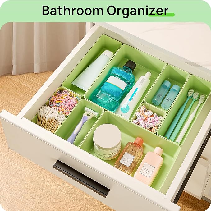 Vtopmart 25 Pack Plastic Drawer Organizers - Image 5