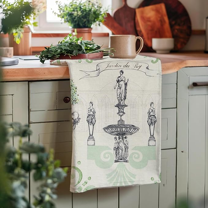 Maison d' Hermine Kitchen Towels Set of 2 Reusable 100% Cotton 27.50" x 20" - Image 8