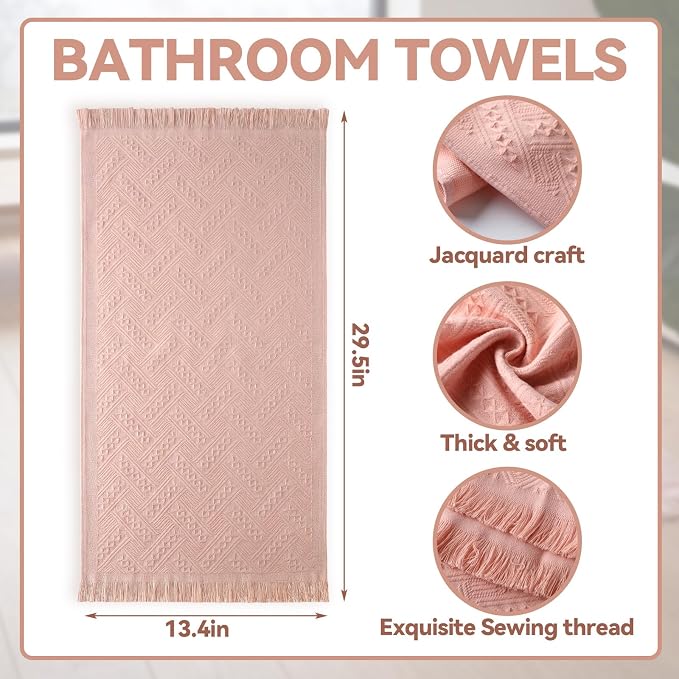 HunnmingRe 22 Pack Boho Hand Towel - Image 2