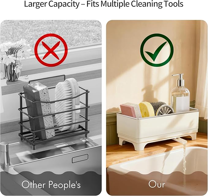 MOUKABAL Rotating Drain Sponge Holder - Image 4