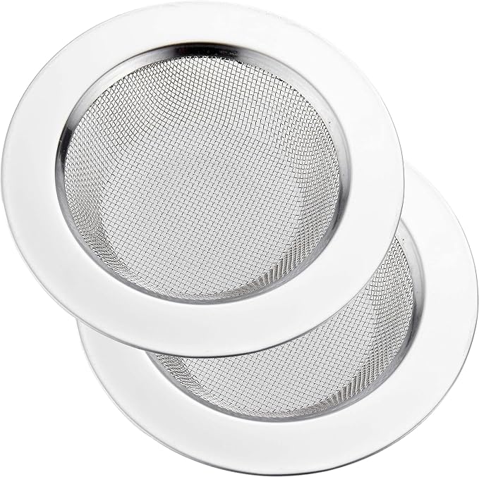 LASSHSWA 2 PCS Kitchen Sink Strainer Stainless Steel, Kitchen Sink Drain - Image 9